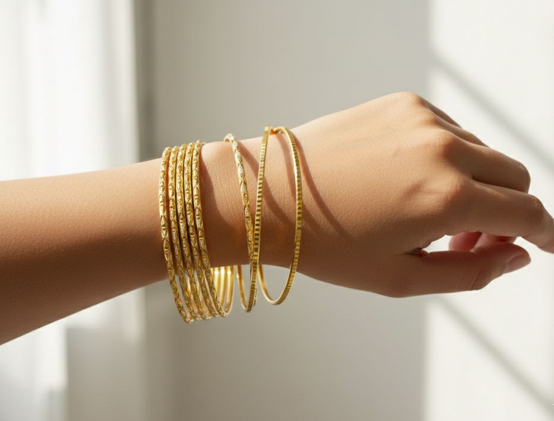 Nyra Dazzle Bangles