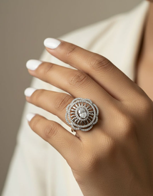 Glimmer Crest Ring